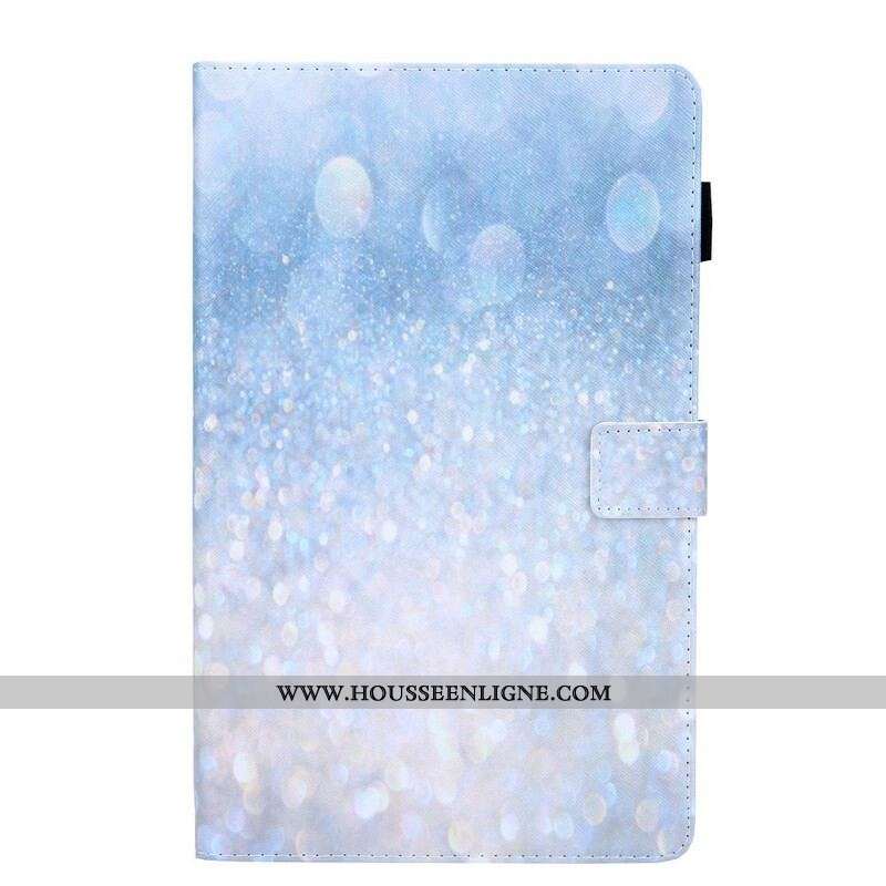 Housse Samsung Galaxy Tab A7 Lite Élément Paillettes