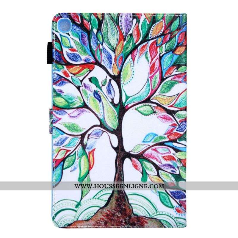 Housse Samsung Galaxy Tab A8 (2021) Arbre Multicolore