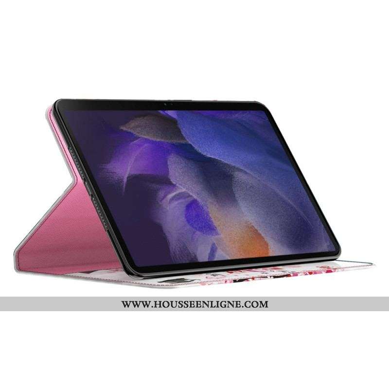 Housse Samsung Galaxy Tab A8 (2021) Arbre et Chat