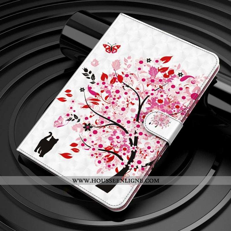 Housse Samsung Galaxy Tab A8 (2021) Arbre et Chat