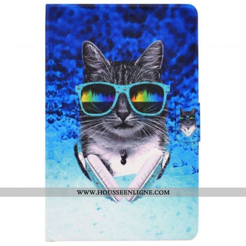 Housse Samsung Galaxy Tab A8 (2021) Chat Disco