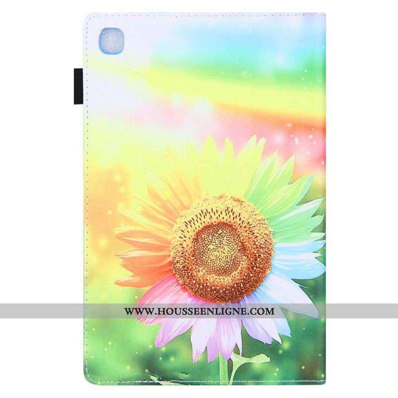 Housse Samsung Galaxy Tab A8 (2021) Fleurs au Soleil