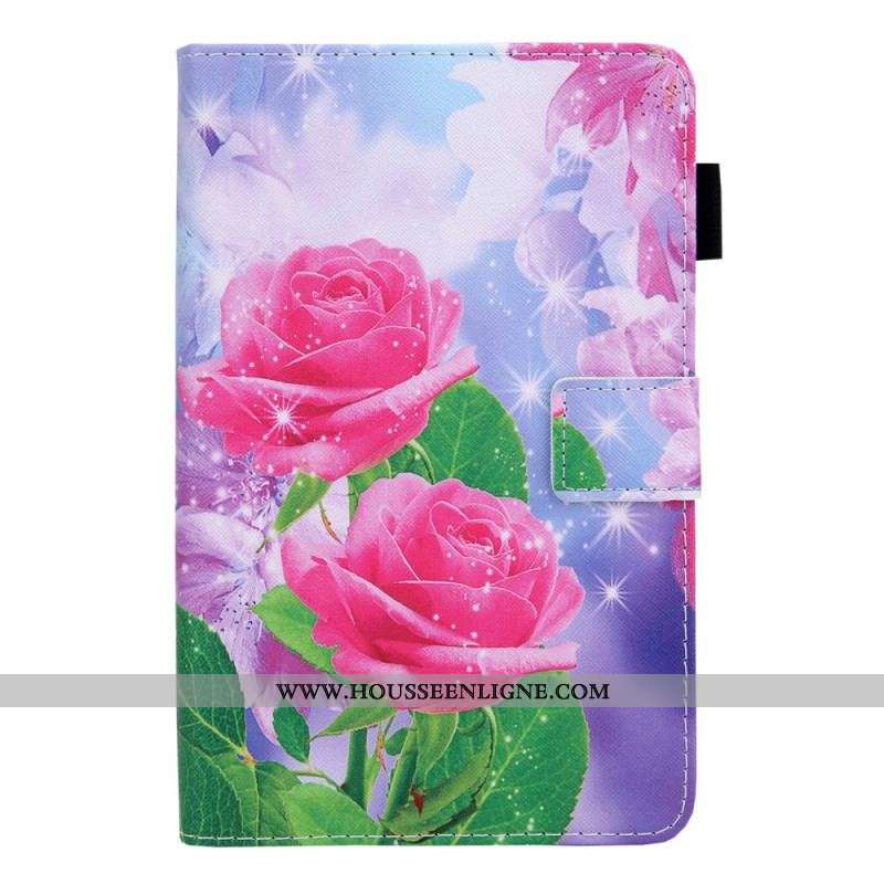 Housse Samsung Galaxy Tab A8 (2021) Fleurs de Rêve
