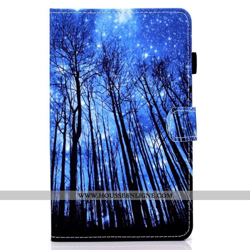 Housse Samsung Galaxy Tab A8 (2021) Forêt de Nuit