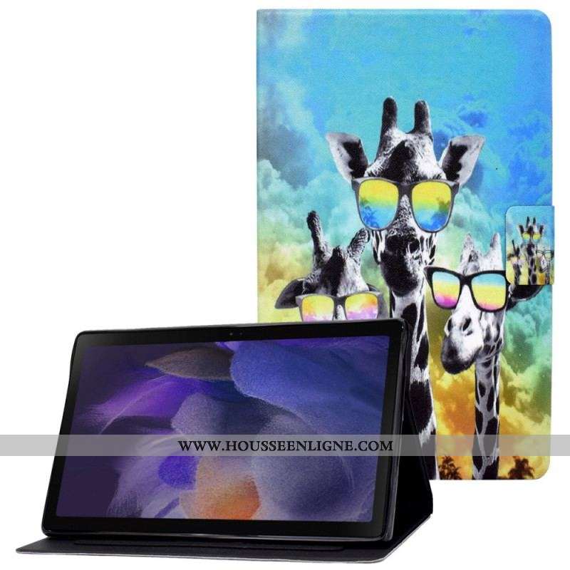 Housse Samsung Galaxy Tab A8 (2021) Funky Girafes