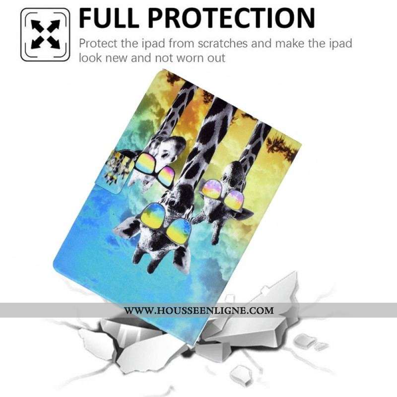 Housse Samsung Galaxy Tab A8 (2021) Funky Girafes