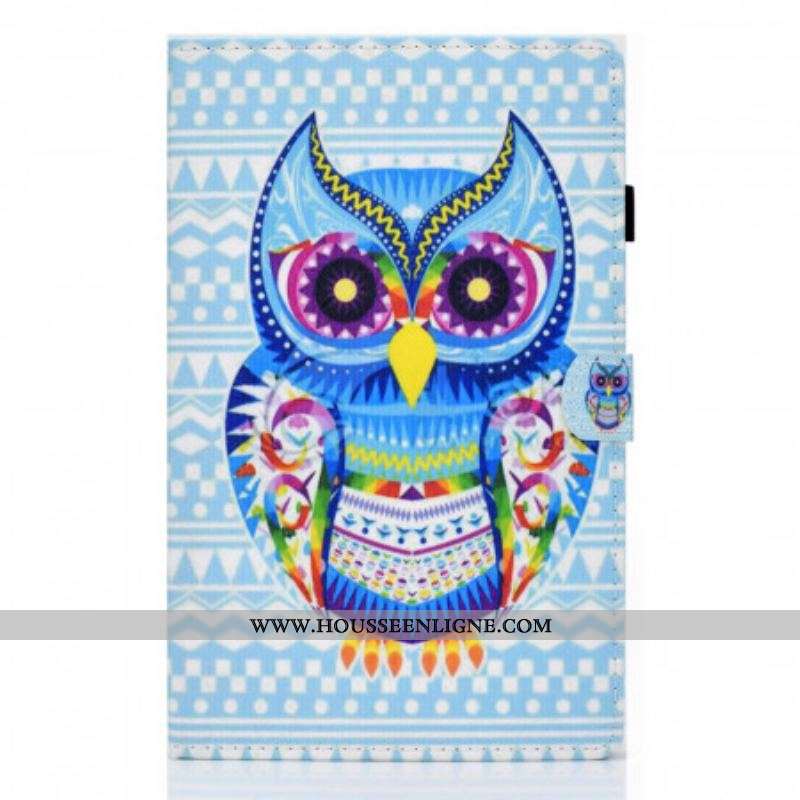 Housse Samsung Galaxy Tab A8 (2021) Hibou Tribal