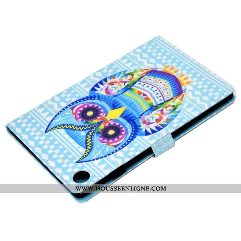 Housse Samsung Galaxy Tab A8 (2021) Hibou Tribal