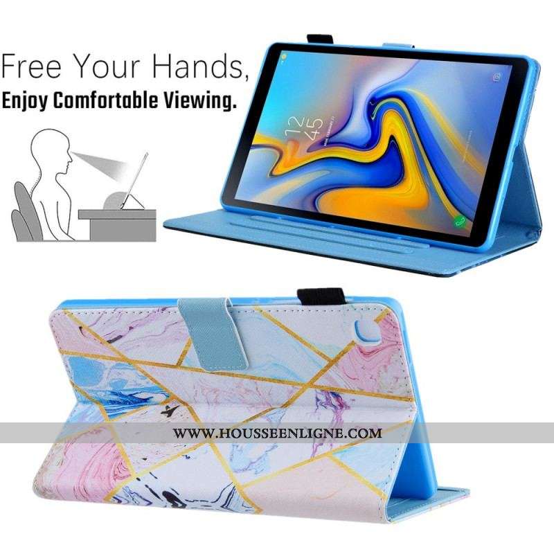 Housse Samsung Galaxy Tab A8 (2021) Influence Marbre