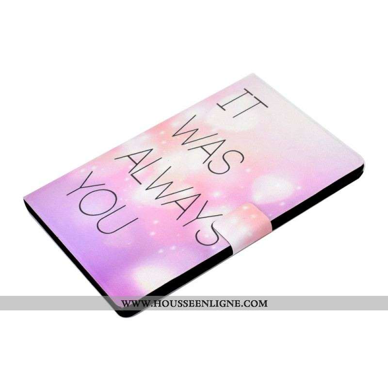 Housse Samsung Galaxy Tab A8 (2021) It Was Always You