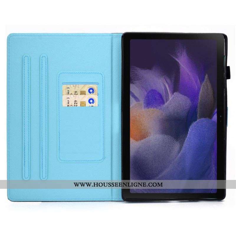 Housse Samsung Galaxy Tab A8 (2021) Life is Short Plage