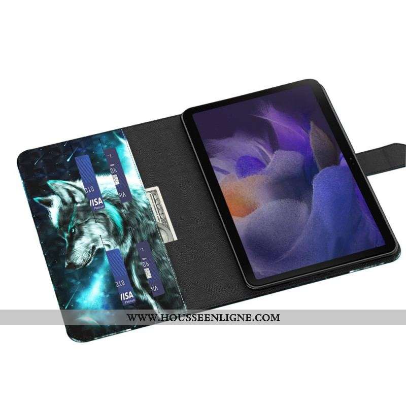 Housse Samsung Galaxy Tab A8 (2021) Loup Sauvage