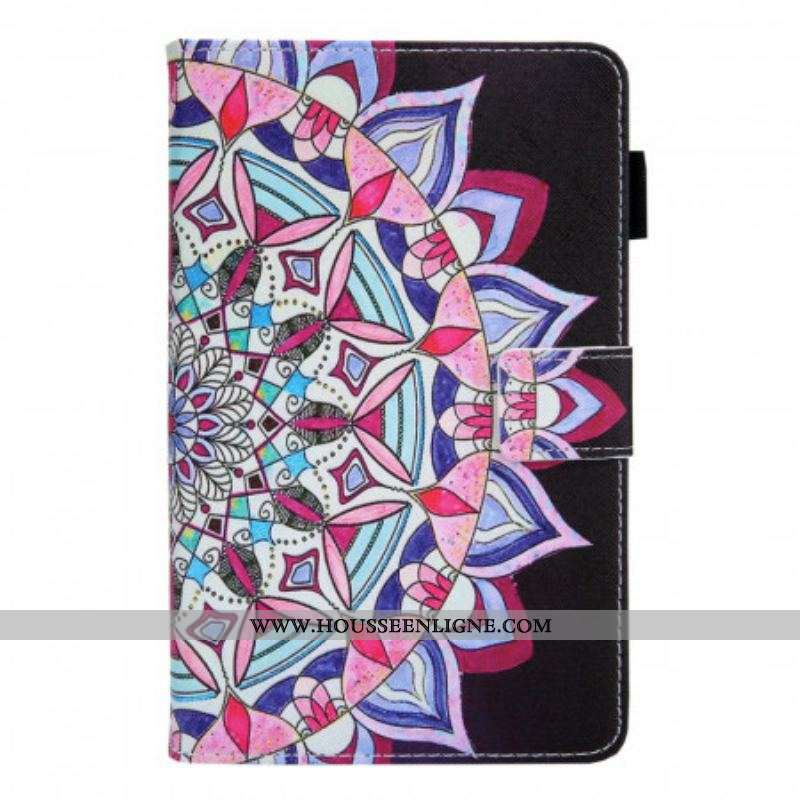 Housse Samsung Galaxy Tab A8 (2021) Mandala Graphique