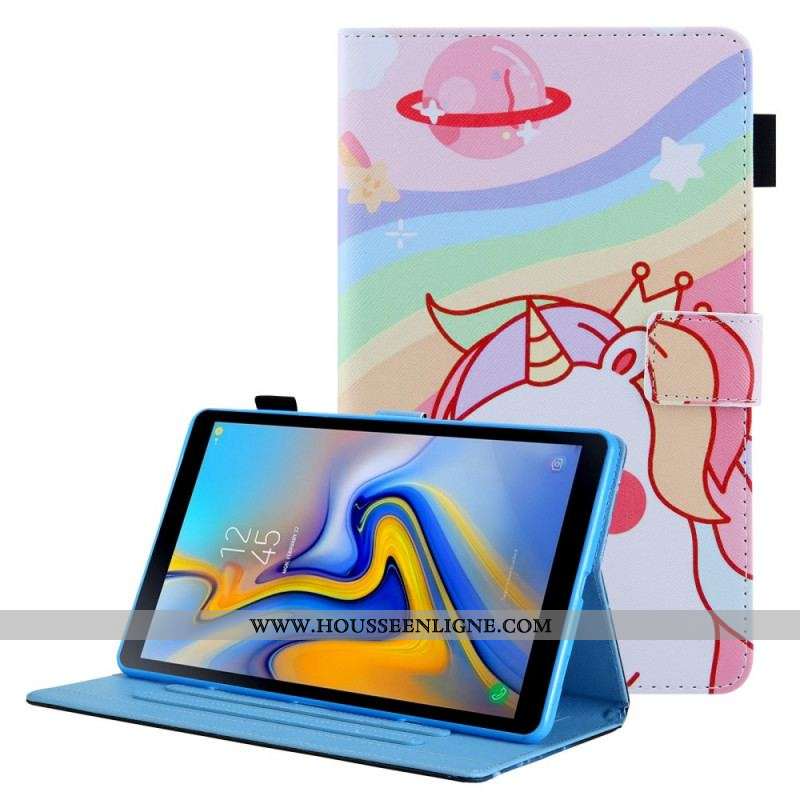 Housse Samsung Galaxy Tab A8 (2021) Mignonne Licorne