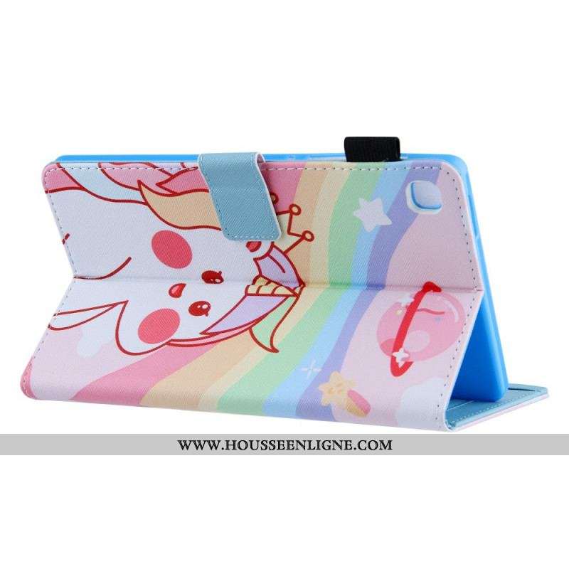Housse Samsung Galaxy Tab A8 (2021) Mignonne Licorne