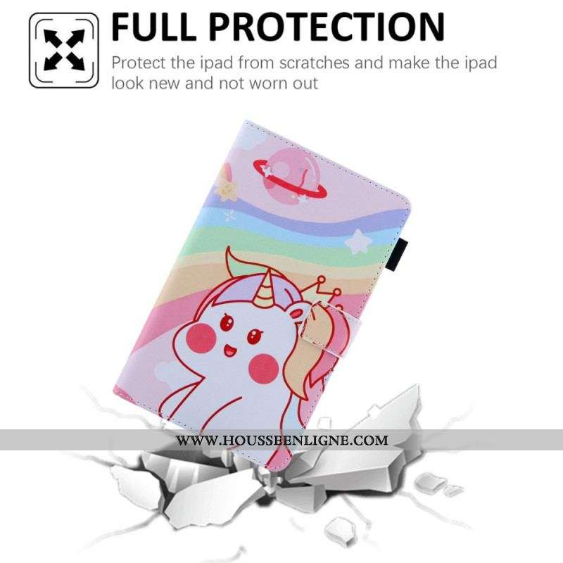 Housse Samsung Galaxy Tab A8 (2021) Mignonne Licorne