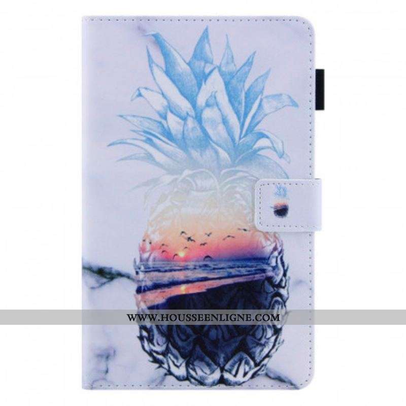 Housse Samsung Galaxy Tab A8 (2021) Motif Ananas