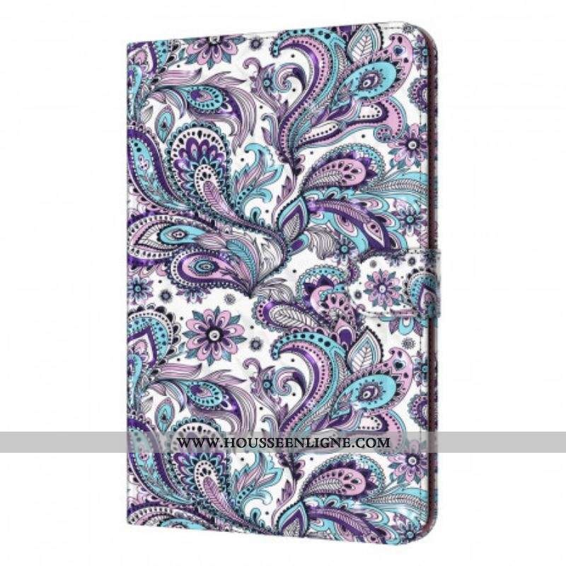 Housse Samsung Galaxy Tab A8 (2021) Motif Cachemire