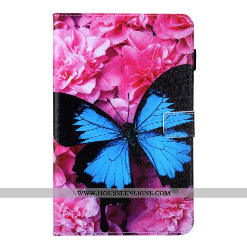 Housse Samsung Galaxy Tab A8 (2021) Papillon Floral