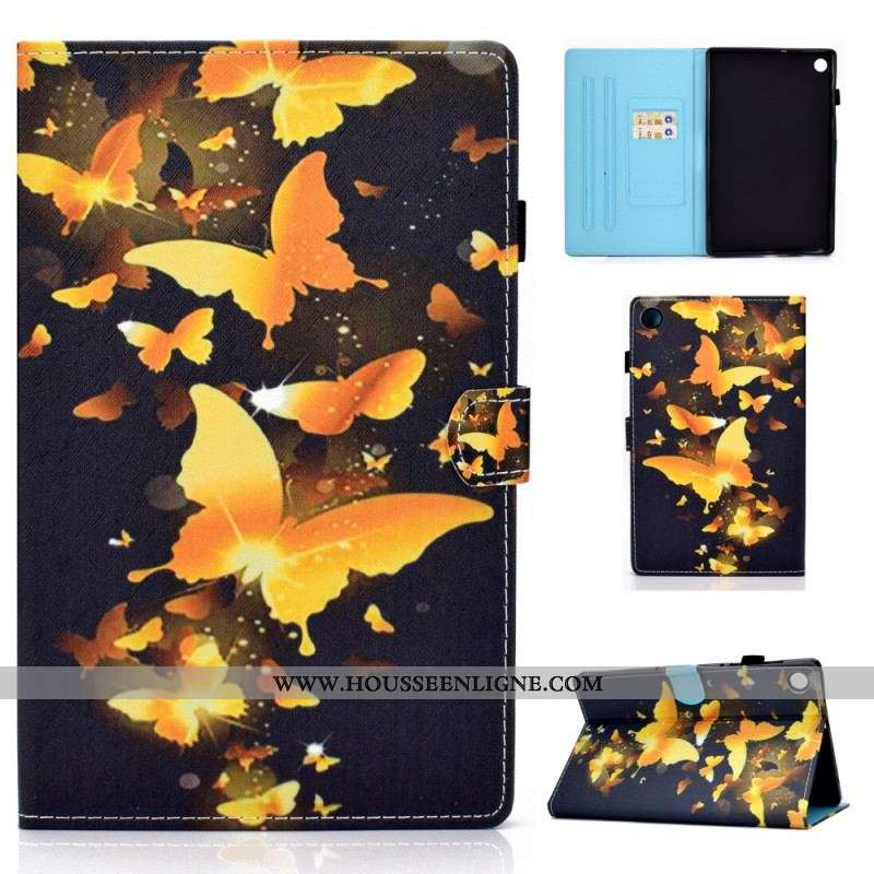 Housse Samsung Galaxy Tab A8 (2021) Papillons Uniques