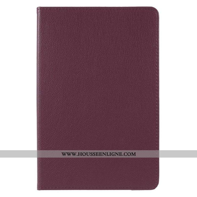 Housse Samsung Galaxy Tab A8 (2021) Rotative à 360° Simili Cuir Litchi