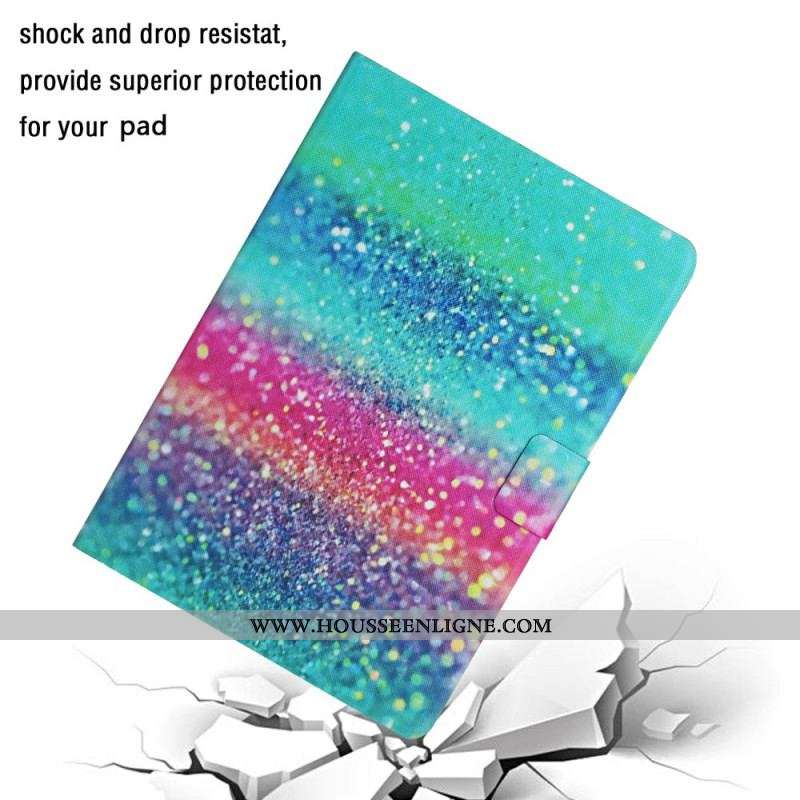 Housse Samsung Galaxy Tab A8 (2021) Élément Paillettes