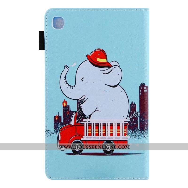 Housse Samsung Galaxy Tab A8 (2021) Éléphant Pompier