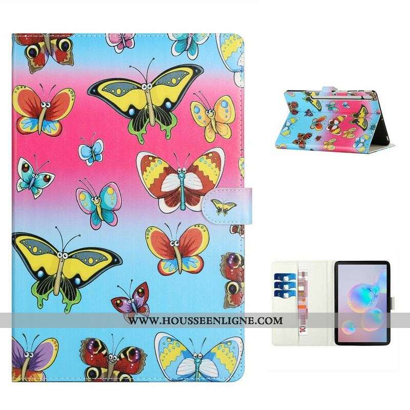 Housse Samsung Galaxy Tab S8 Plus / S7 Plus Butterflies