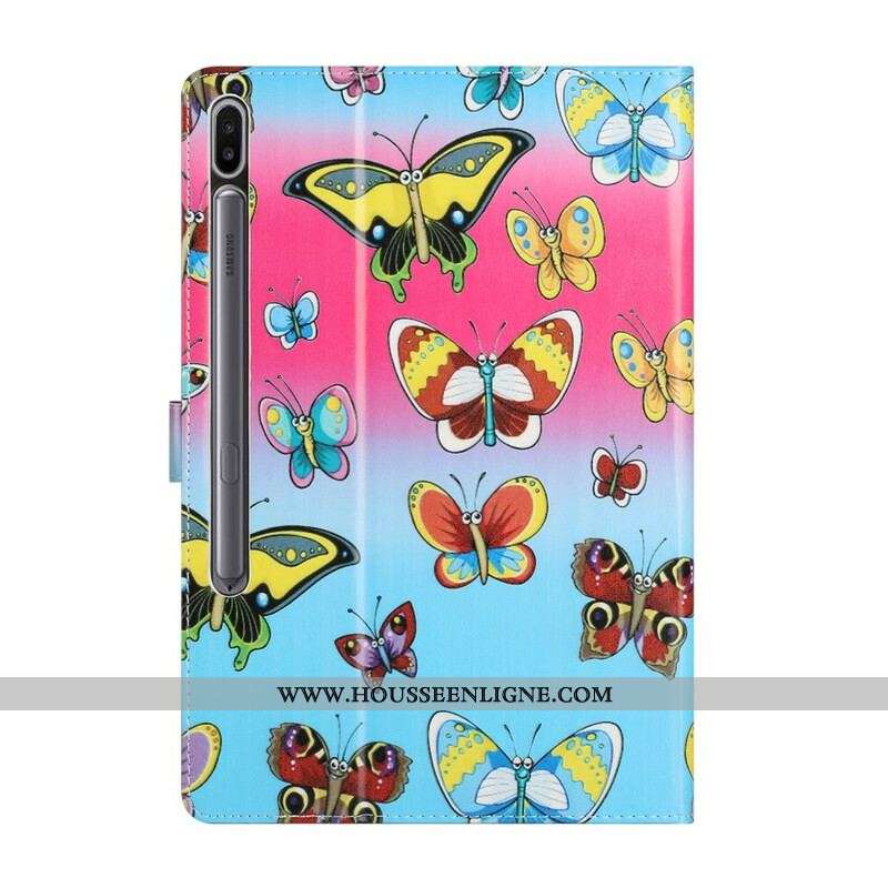 Housse Samsung Galaxy Tab S8 Plus / S7 Plus Butterflies