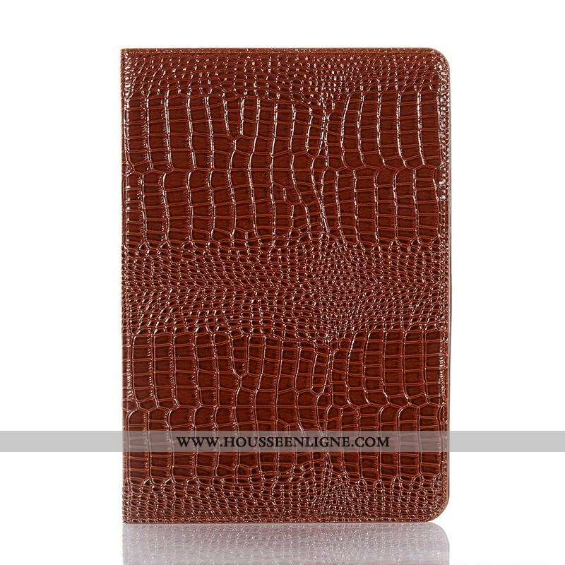 Housse Samsung Galaxy Tab S8 Plus / S7 Plus Effet Peau de Crocodile