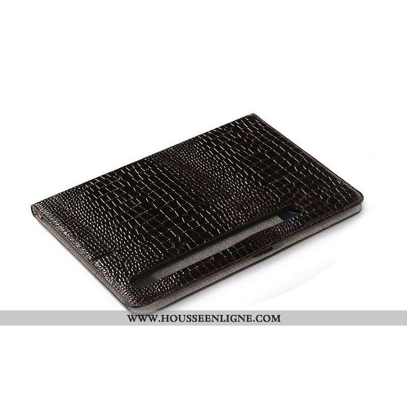 Housse Samsung Galaxy Tab S8 Plus / S7 Plus Effet Peau de Crocodile