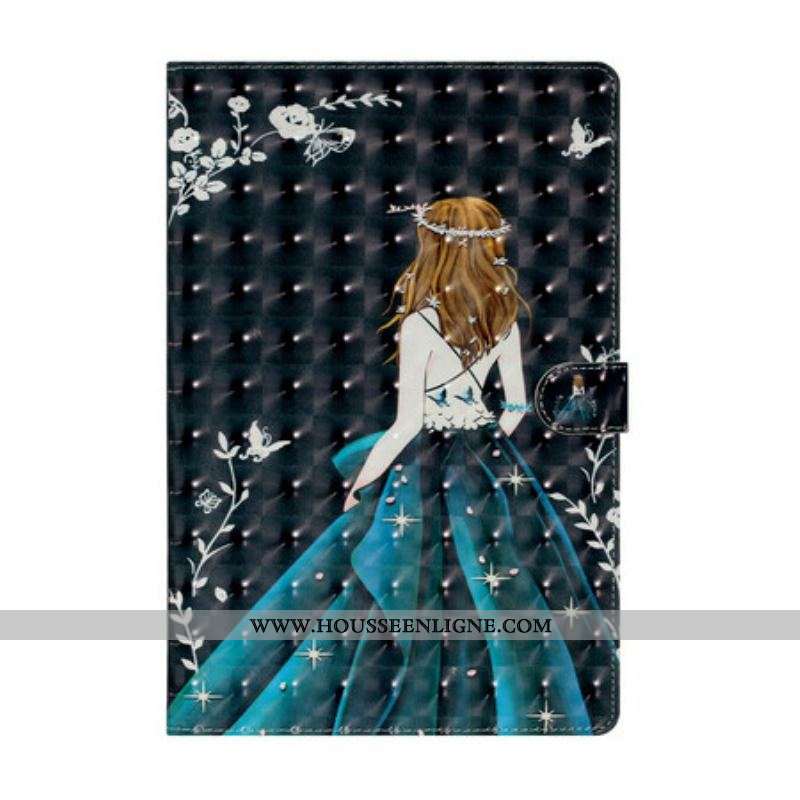 Housse Samsung Galaxy Tab S8 Plus / S7 Plus  Jeune Fille