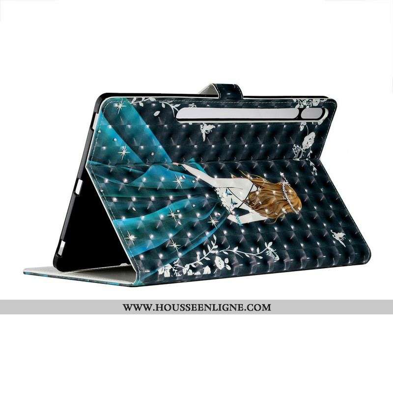 Housse Samsung Galaxy Tab S8 Plus / S7 Plus  Jeune Fille