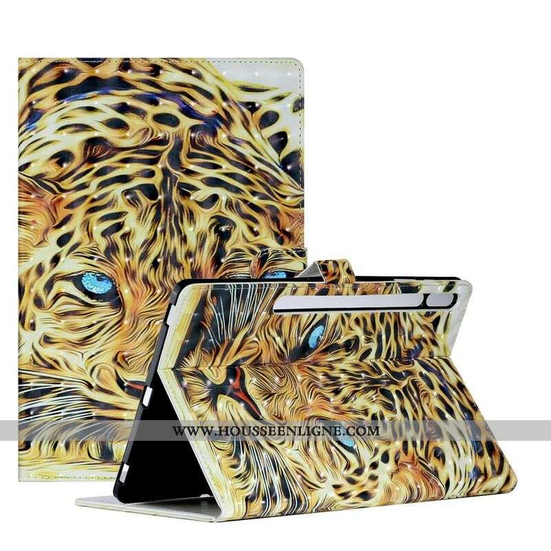 Housse Samsung Galaxy Tab S8 Plus / S7 Plus Tigre Art
