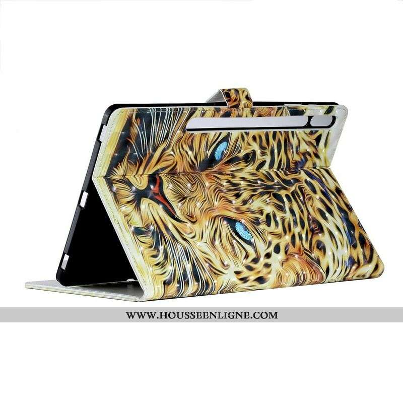 Housse Samsung Galaxy Tab S8 Plus / S7 Plus Tigre Art