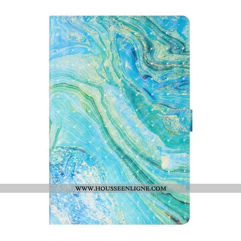 Housse Samsung Galaxy Tab S8 Plus / S7 Plus Vague Verte