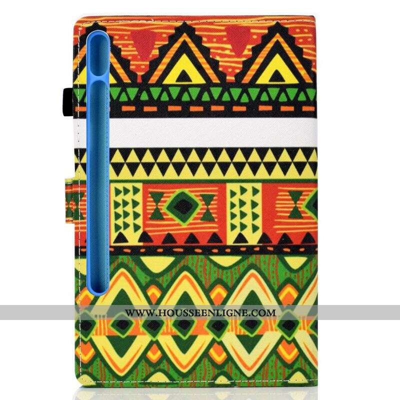 Housse Samsung Galaxy Tab S8 / Tab S7 Aztèque