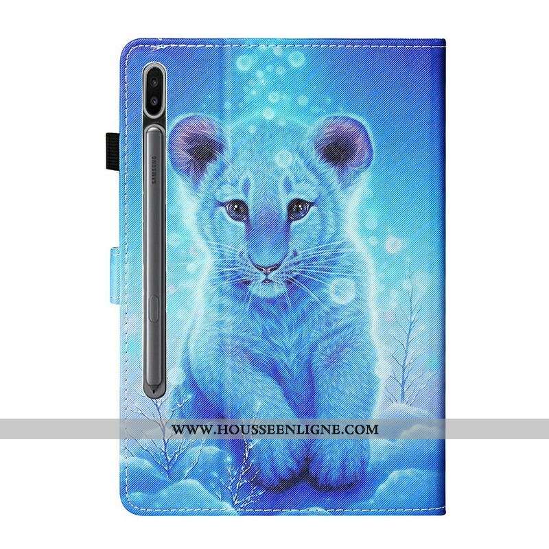 Housse Samsung Galaxy Tab S8 / Tab S7 Bébé Tigre
