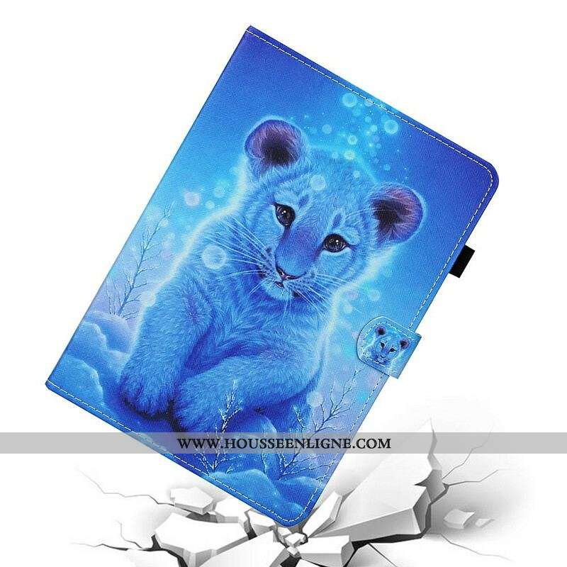 Housse Samsung Galaxy Tab S8 / Tab S7 Bébé Tigre
