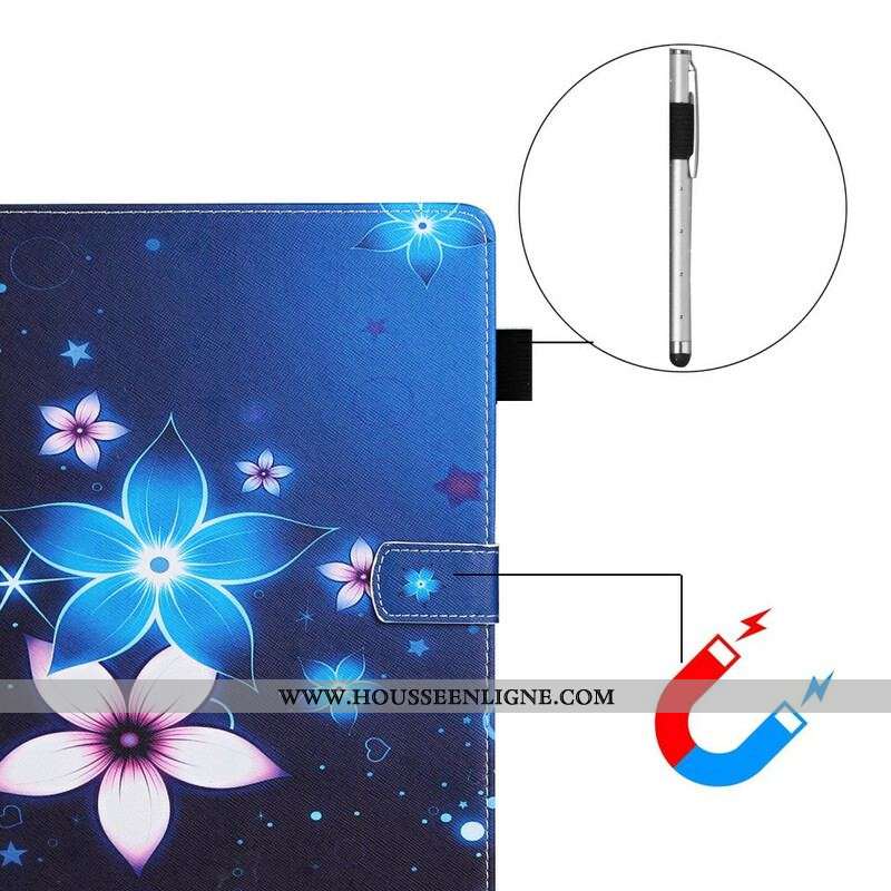 Housse Samsung Galaxy Tab S8 / Tab S7 Florale