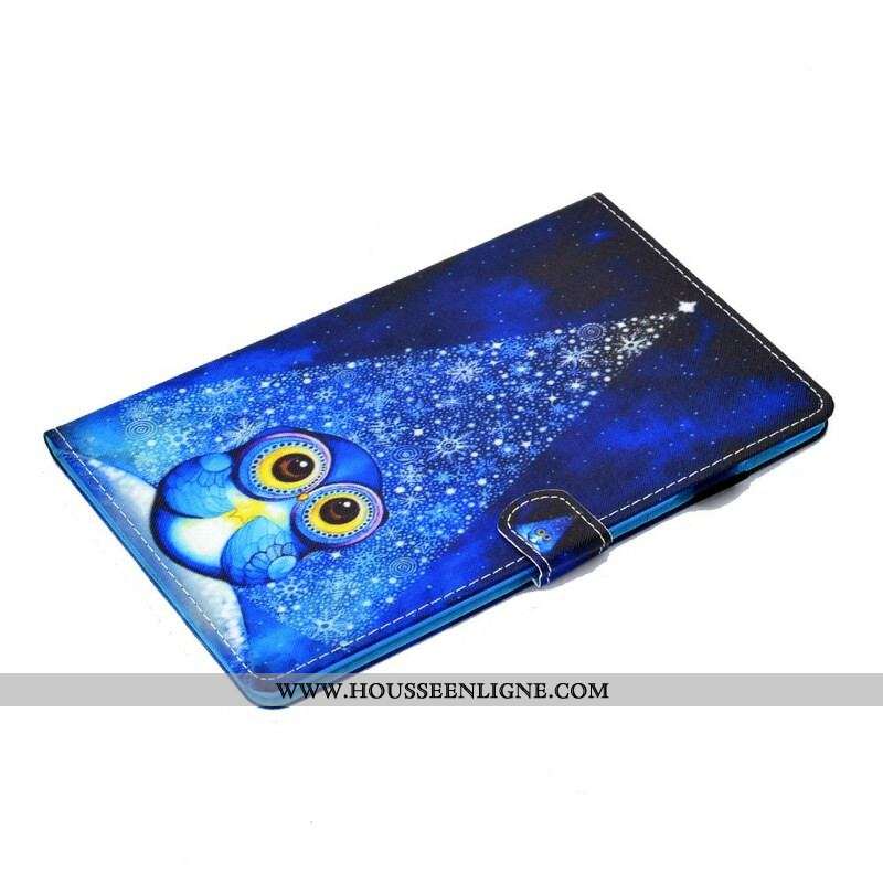 Housse Samsung Galaxy Tab S8 / Tab S7 Hibou