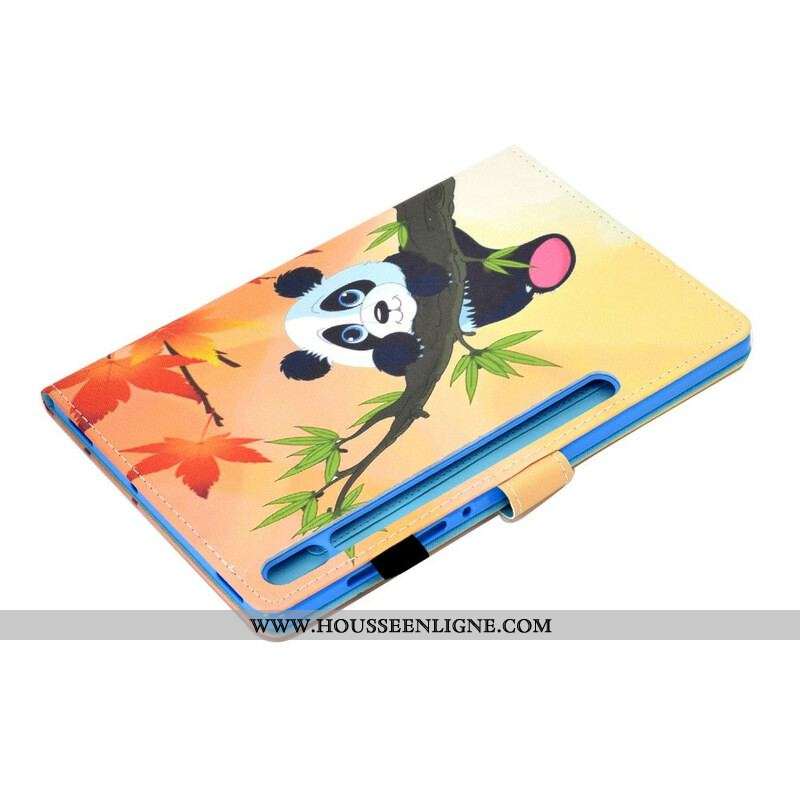 Housse Samsung Galaxy Tab S8 / Tab S7 Mignon Panda