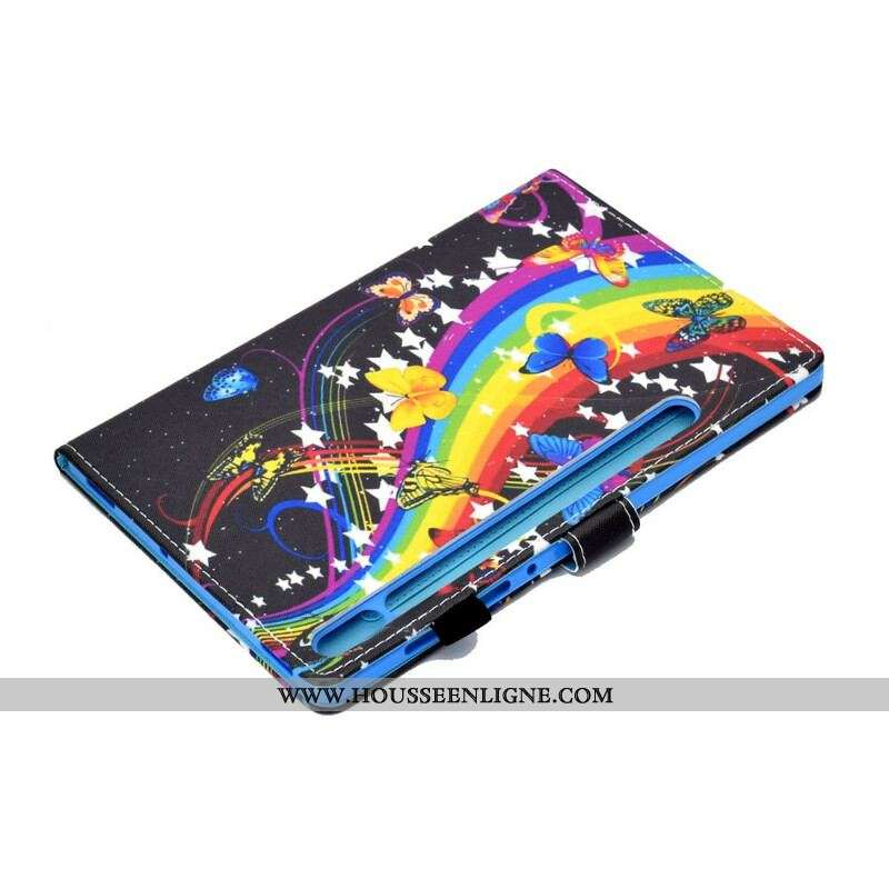Housse Samsung Galaxy Tab S8 / Tab S7 Papillons Butterfly