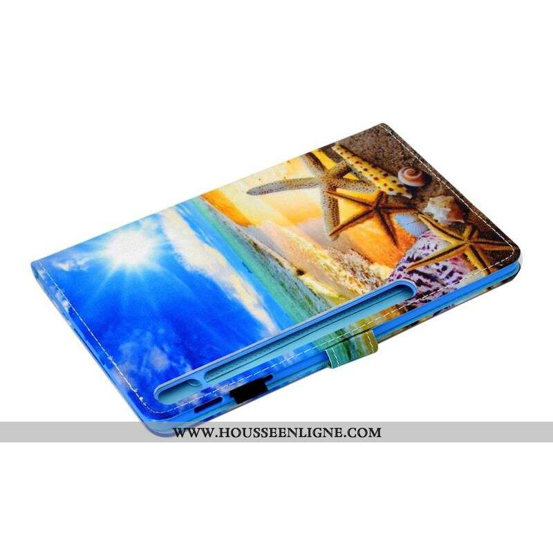 Housse Samsung Galaxy Tab S8 / Tab S7 Plage Fun