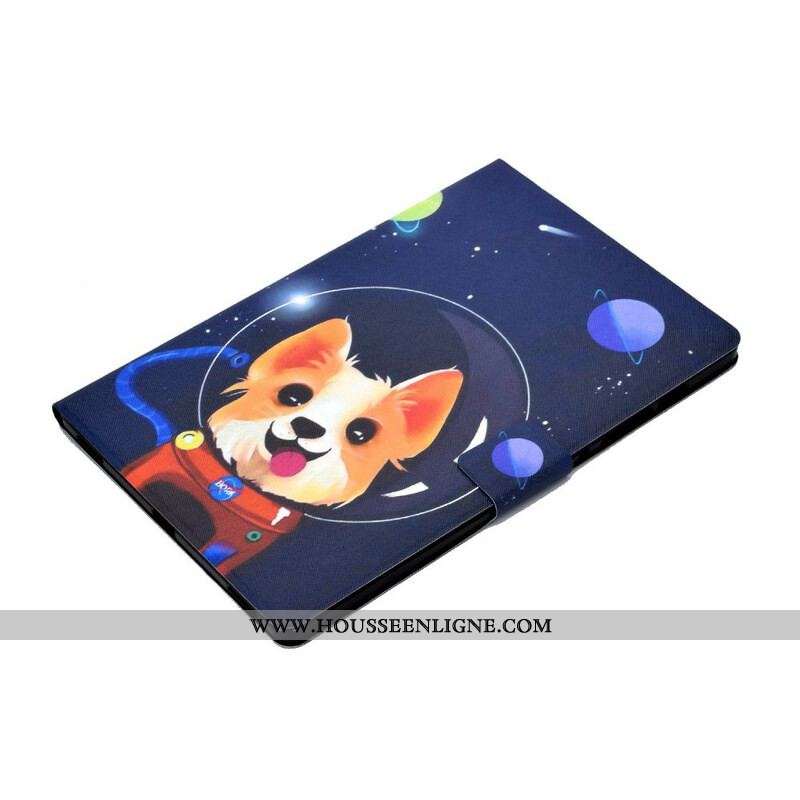 Housse Samsung Galaxy Tab S8 / Tab S7 Space Dog