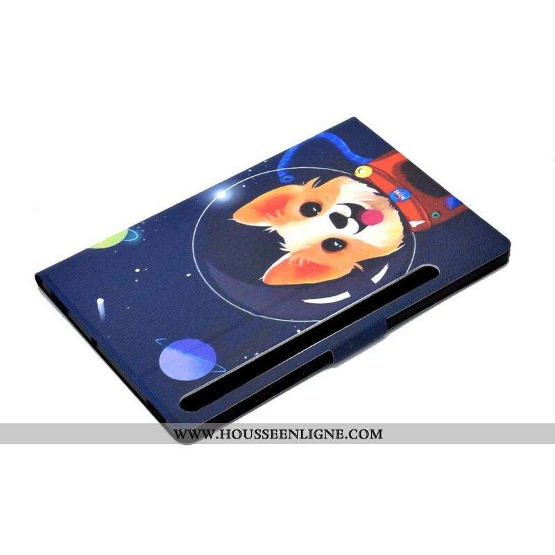 Housse Samsung Galaxy Tab S8 / Tab S7 Space Dog