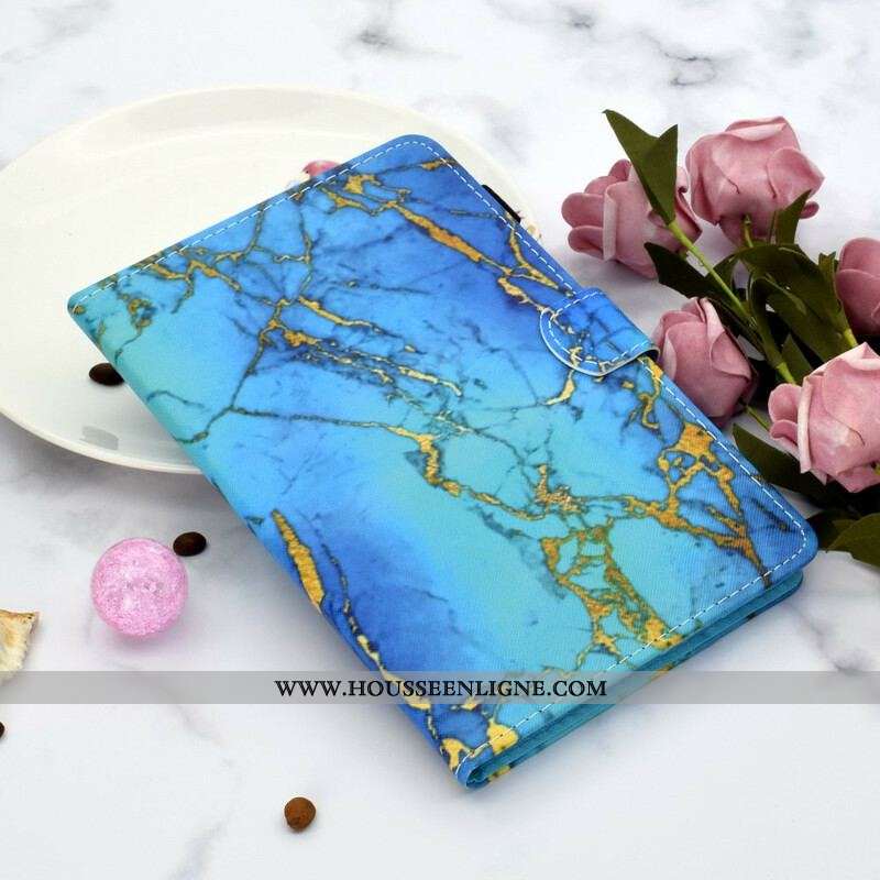 Housse Samsung Galaxy Tab S8 / Tab S7 Style Marbre