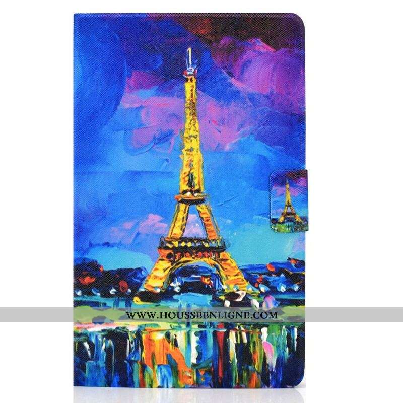 Housse Samsung Galaxy Tab S8 / Tab S7 Tour Eiffel