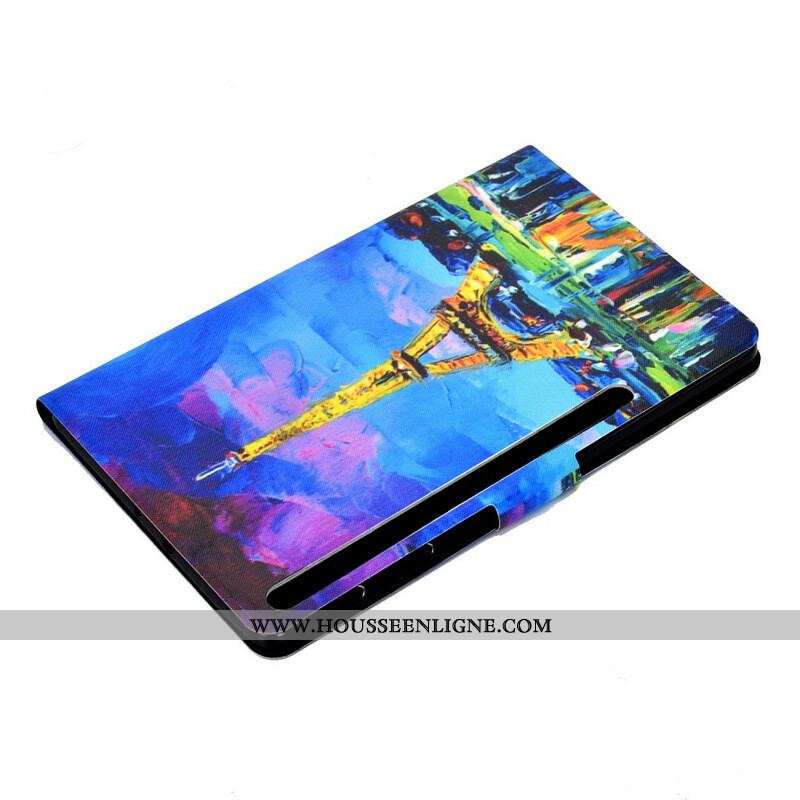 Housse Samsung Galaxy Tab S8 / Tab S7 Tour Eiffel