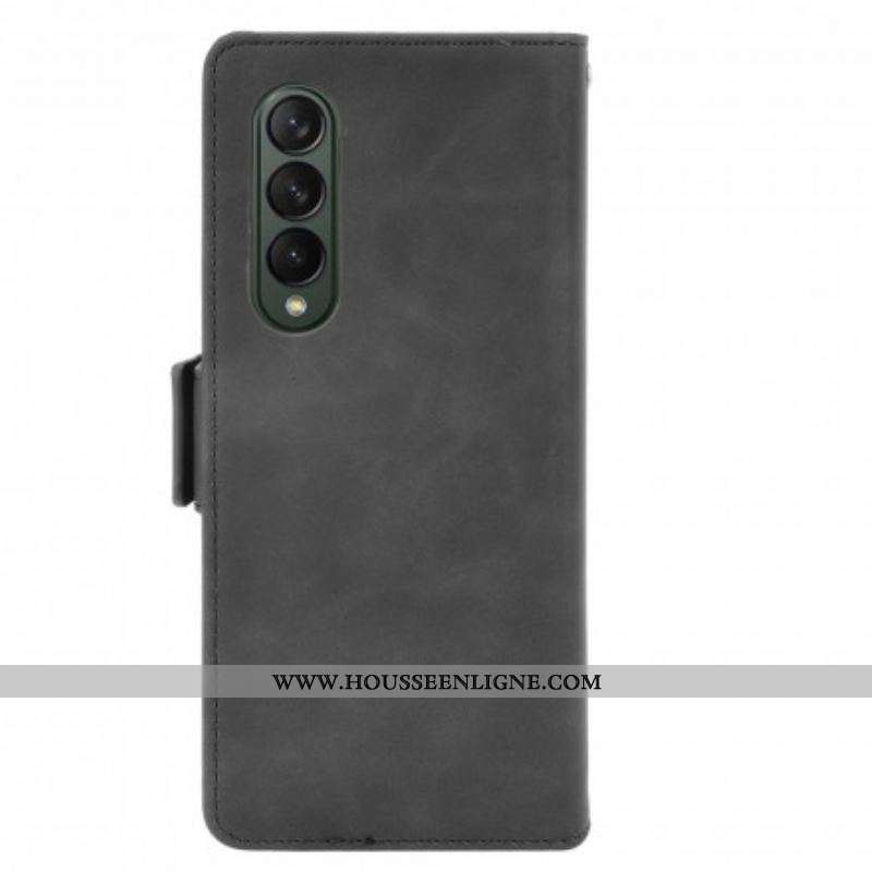 Housse Samsung Galaxy Z Fold 3 5G Classe Première Multi-Cartes